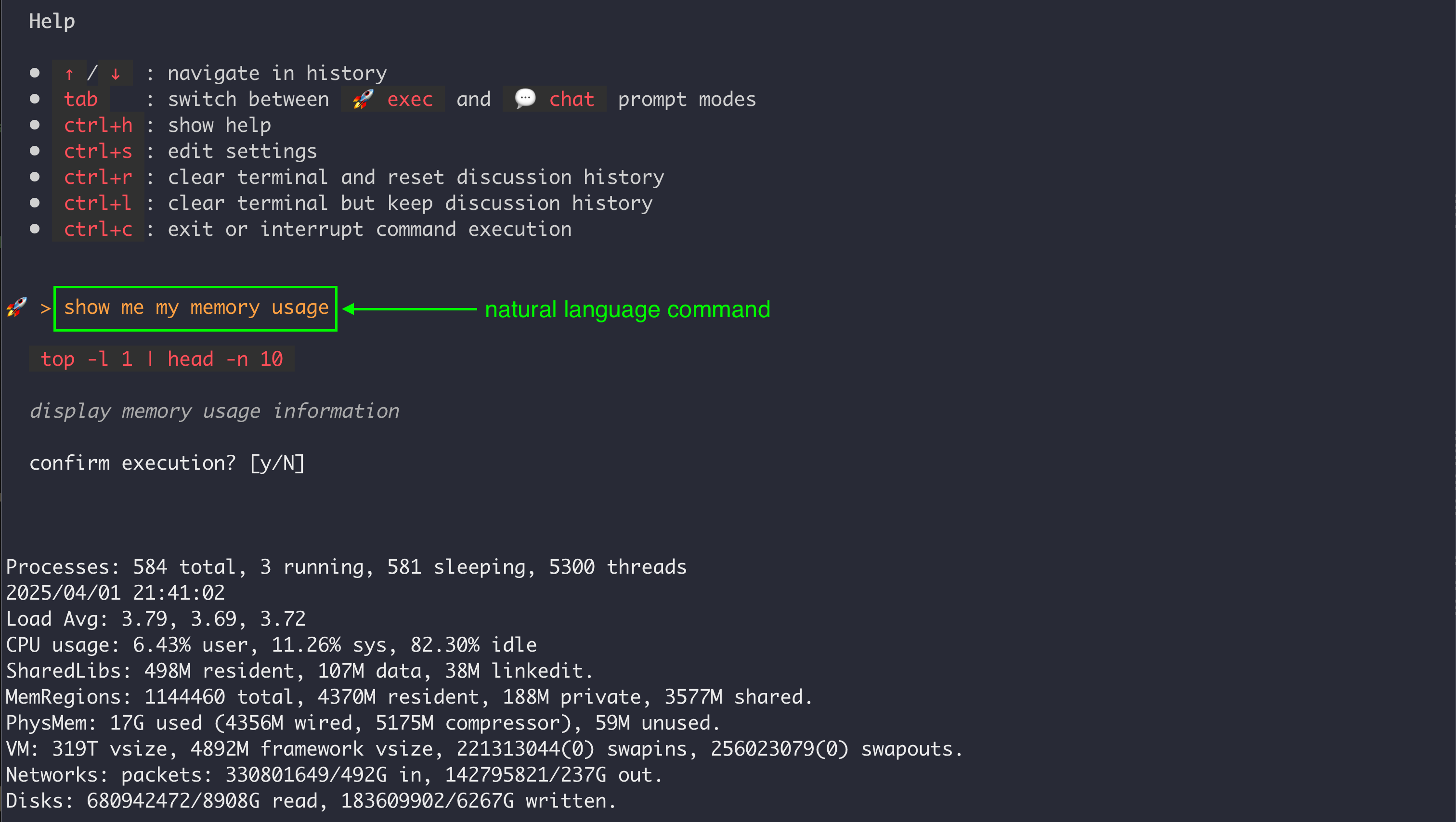 AI-Powered Terminal Assistant